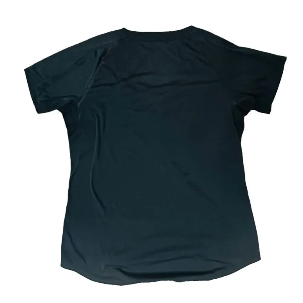 Patagonia Shirt Short Sleeve Black Athletic Hiking Outdoors Casual Gym Medium